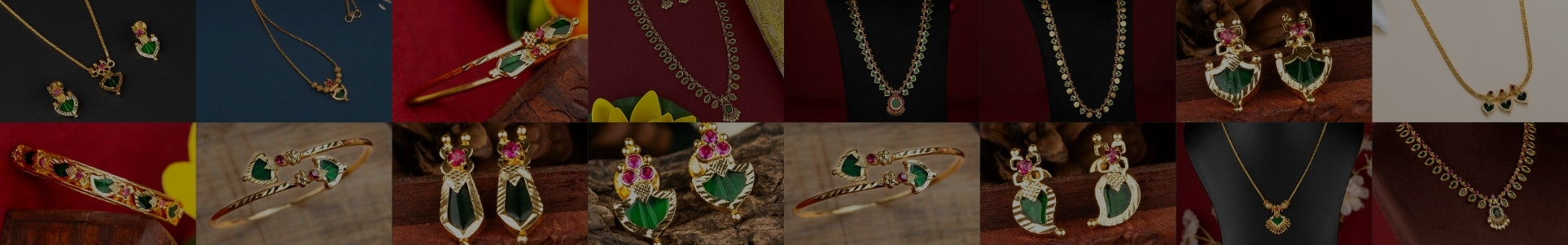 Buy One Gram Gold Plated Kerala Style Jewellery | Sasitrends