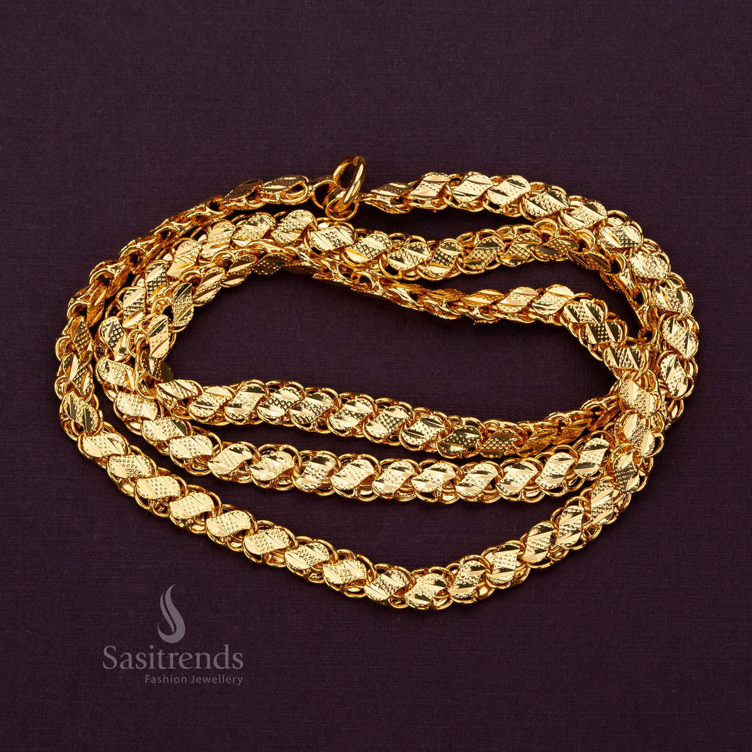 Latest guaranteed micro gold plated s designer neck chain sasitrends