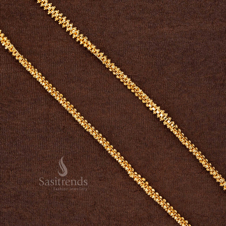 Stunning 3 Side Gajiri Chain for Festive and Temple Wear – Sasitrends