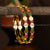 Guaranteed One Gram Micro Gold Plated Lakshmi Coin Ruby Green Ad Stone Studded Bangles Online Shopping