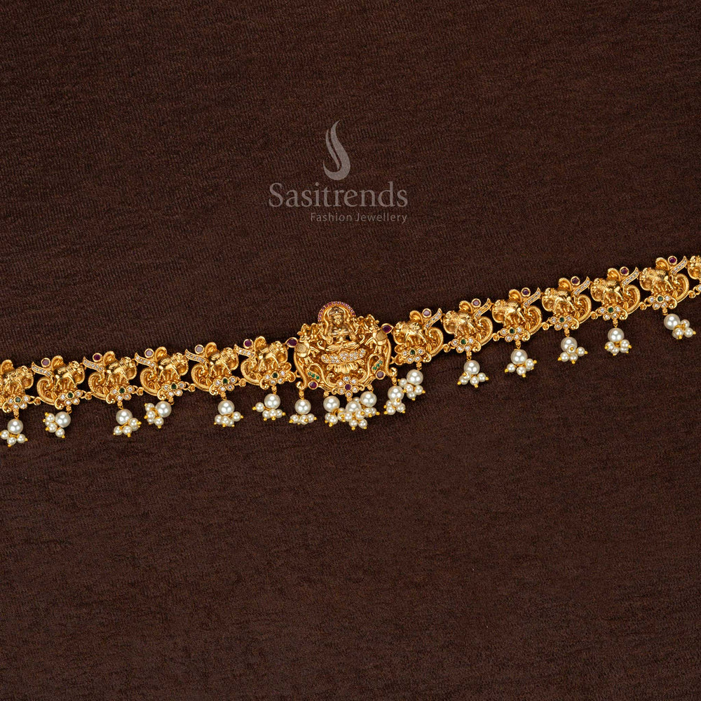 High-Quality Wedding Jewellery Waist Chain for Silk Sarees - Sasitrends