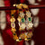 Traditional Micro Gold Finished Flower and Rectangular Pattern American Diamond Stone Studded  Bangles for Women - Latest Festival Collection - Sasitrends
