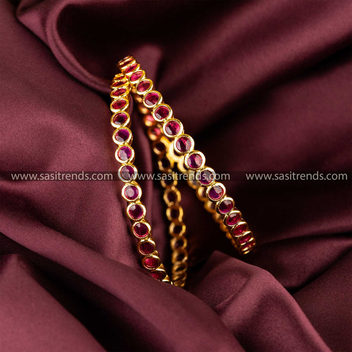 Guaranteed Micro Gold Bangles Sasitrends Online Shopping