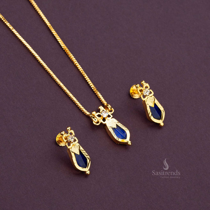 Attractive Micro Gold Plated Kerala Palakka Nagapadam Jewellery - Sasitreds