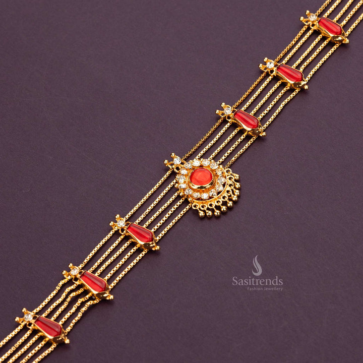 Guaranteed elegant kerala partten palakka jewellery choker set sasitrends online