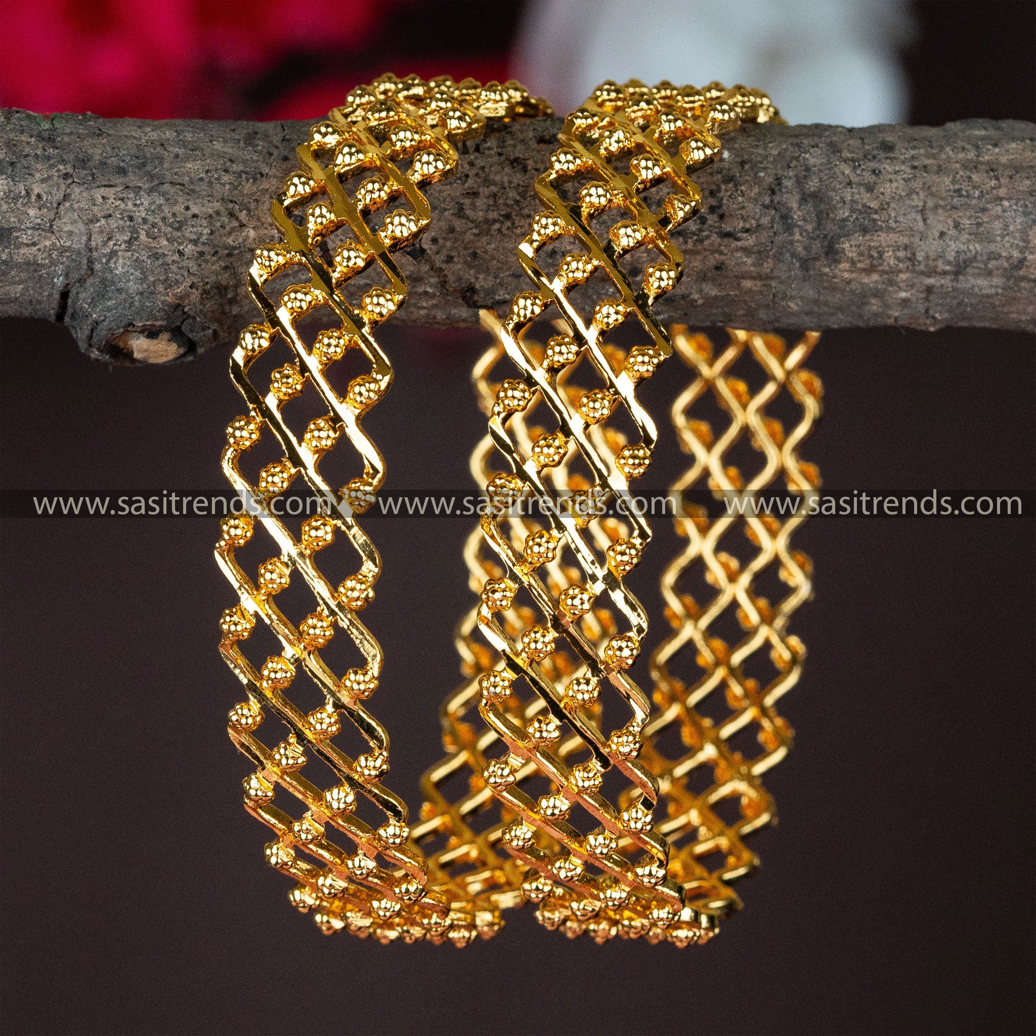 Guaranteed gold plated on sale bangles