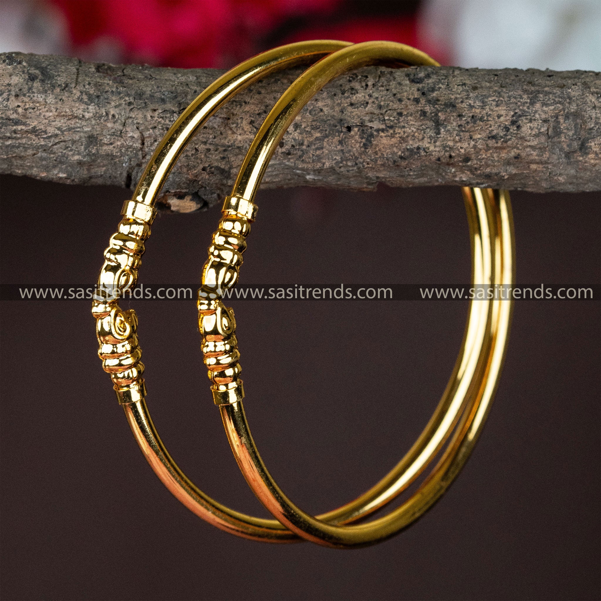 Guaranteed Attigai Micro Gold Plated Bangles