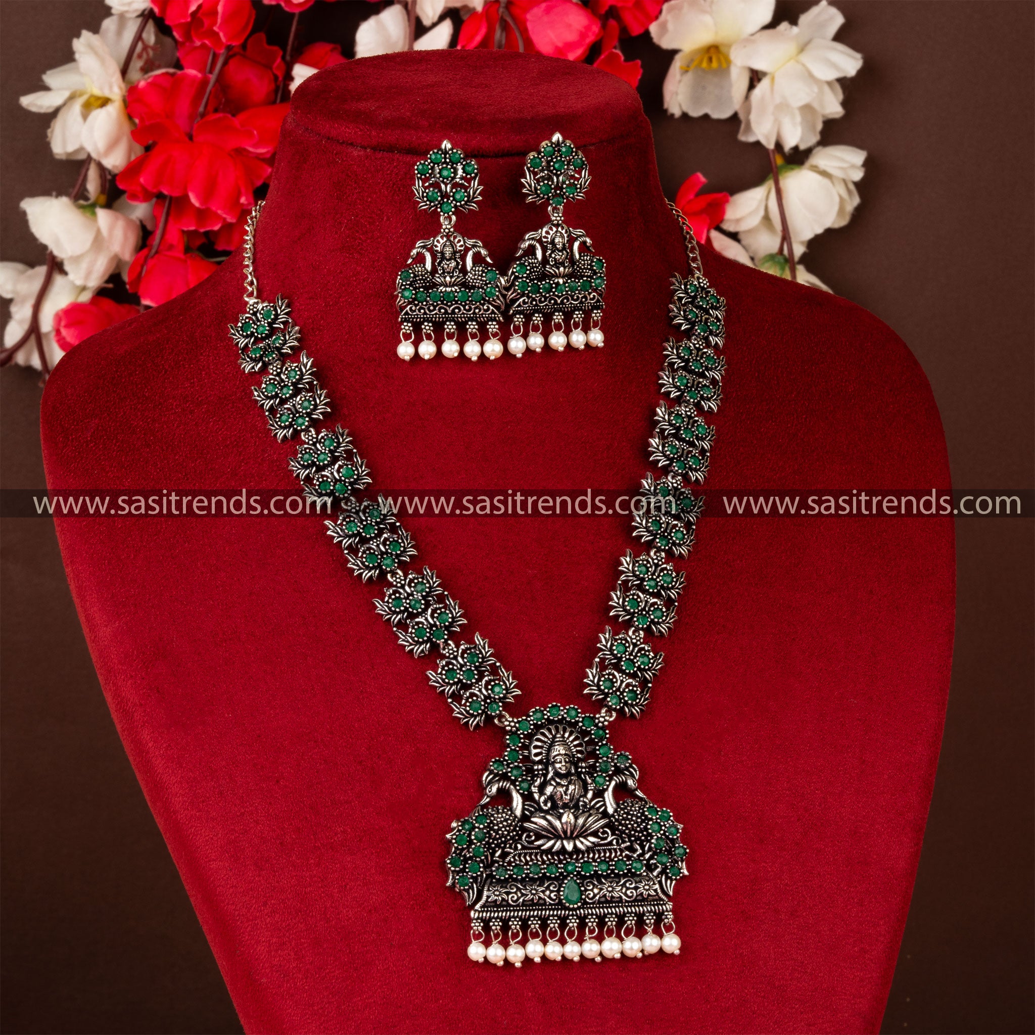 Buy Bodha - By Shivansh Multicolor Brass Handcrafted Authentic Look  Designer Jewellery Necklace Set With Matching Earrings For Women Online at  Best Prices in India - JioMart.