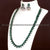 Elevate Your Look with Green Stone German Silver Necklace - Perfect for Traditional Occasions