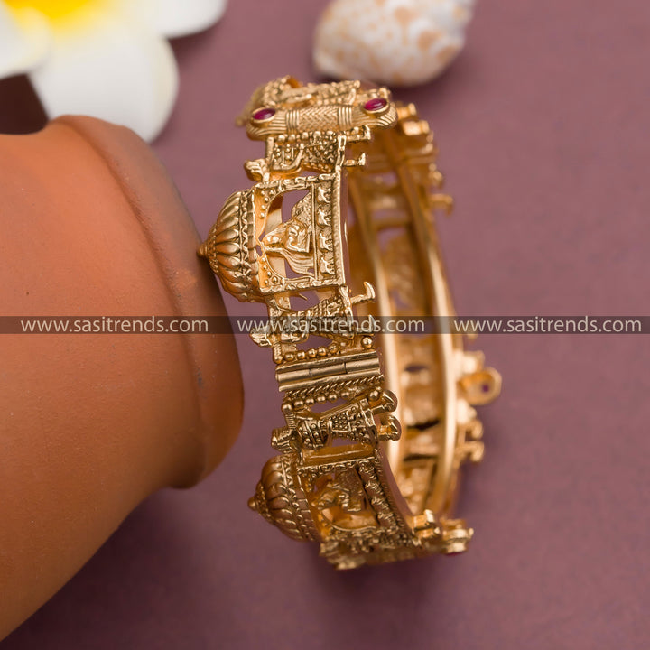 Traditional Doli Baarat Meenakari Kada Bangle - Bridal Jewelry