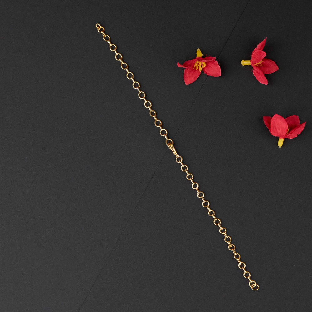 Stunning micro gold plated brass chain for necklace extension, offering a classy and sophisticated look - Sasitrends