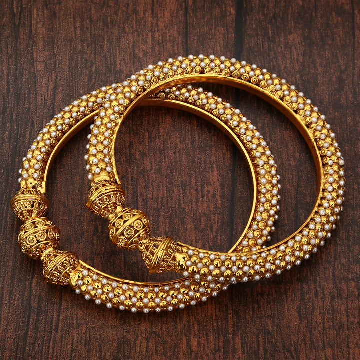 Designer Antique Kangan Bangles - Sasitrends