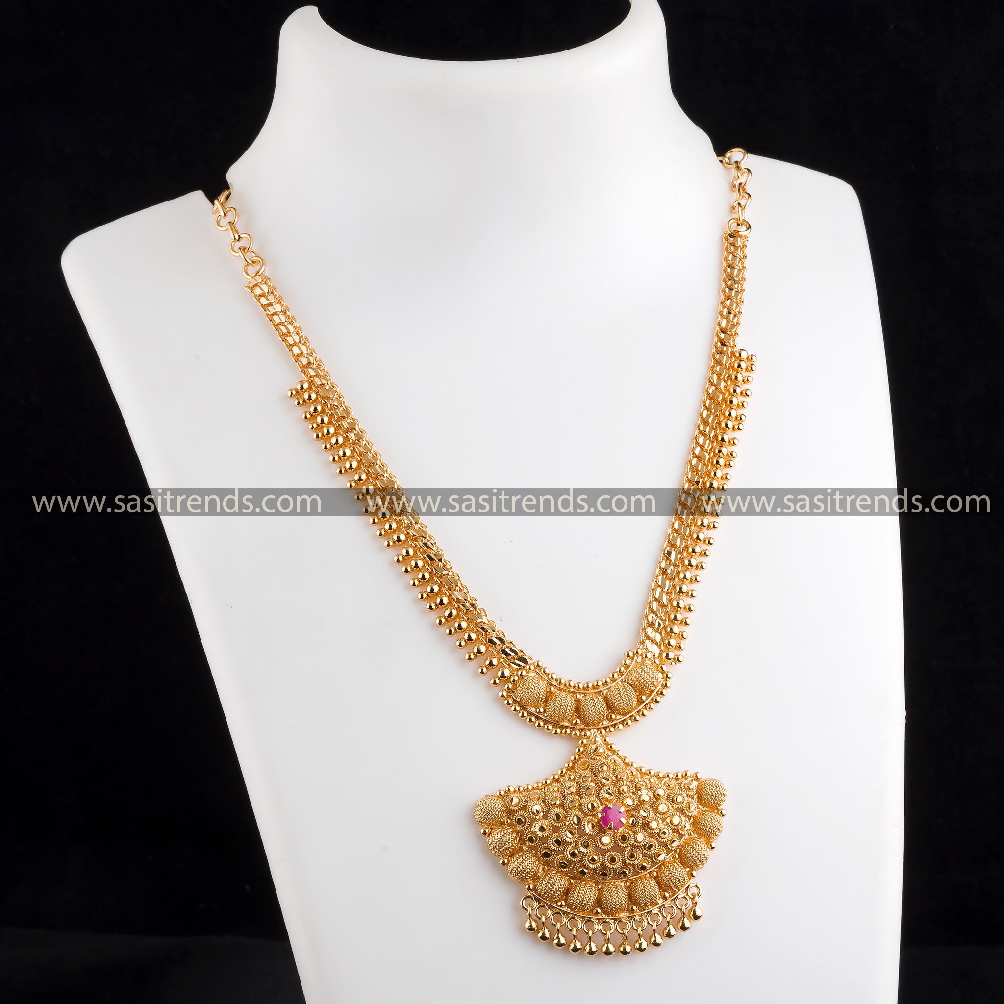 
Traditional-Micro-Gold-Plated-Necklace-Set