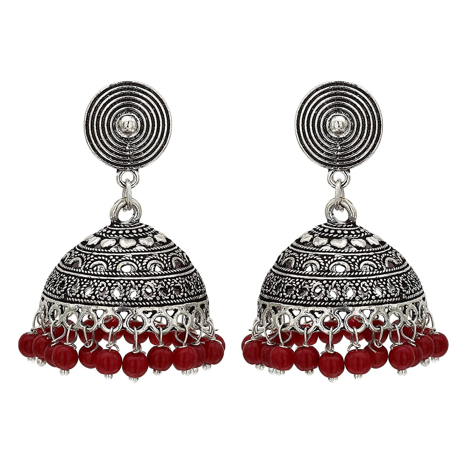 German Silver Jhumkas Online