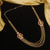 Micro Gold Plated Lakshmi Mugappu Necklace - Divine Festive Elegance