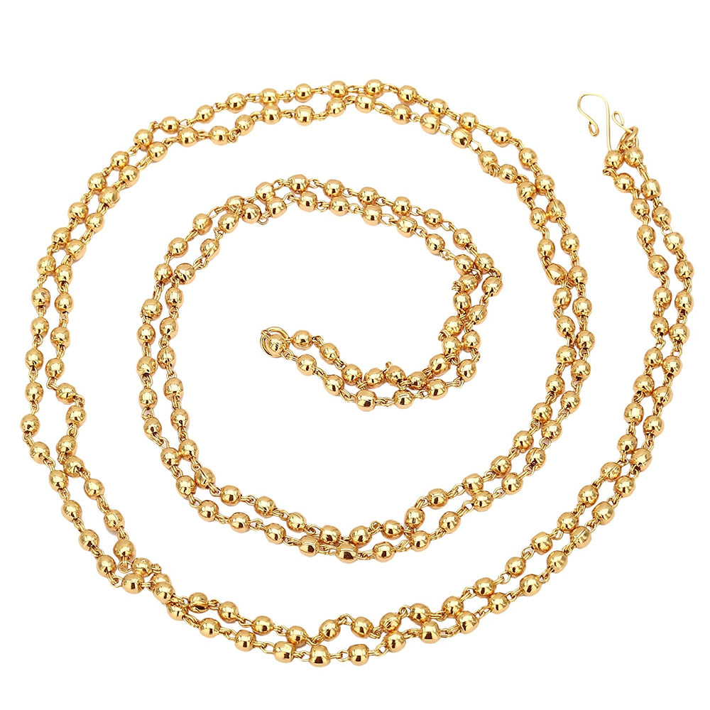 gold plated ball chain