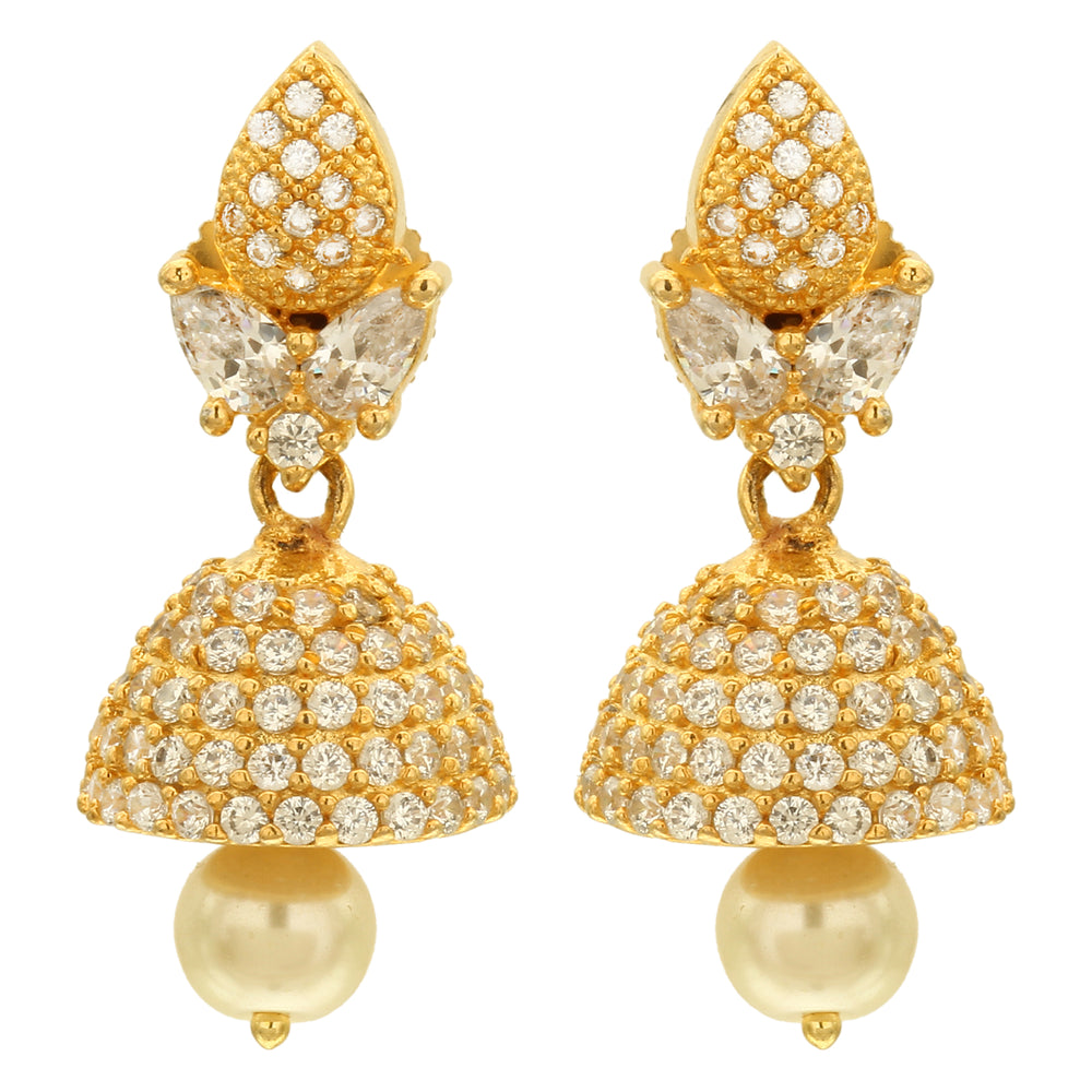 American Diamond Jhumka