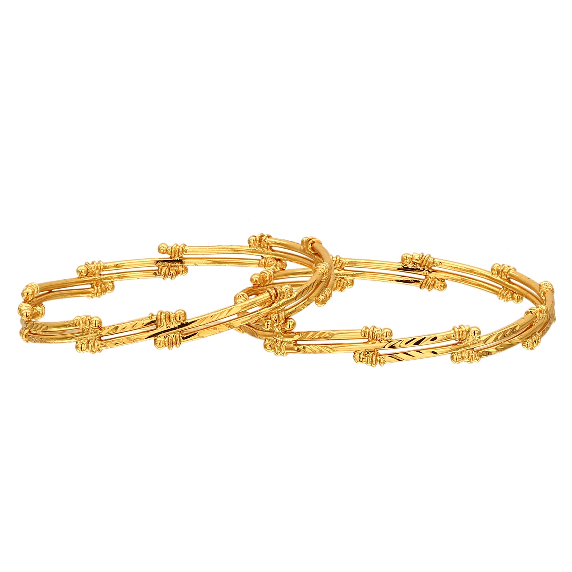 Gold Plated Bangles for Women