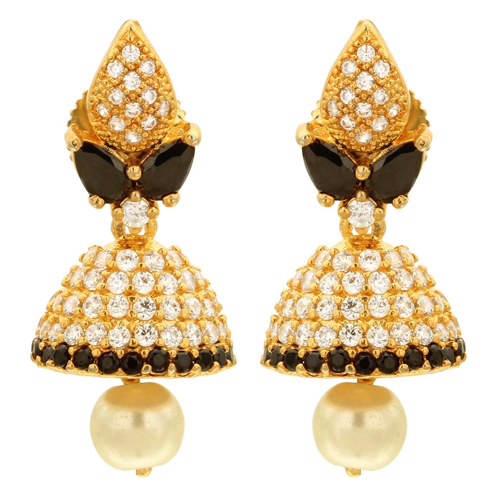 American Diamond Jhumka