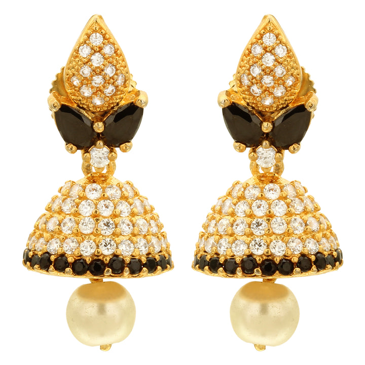 American Diamond Jhumka