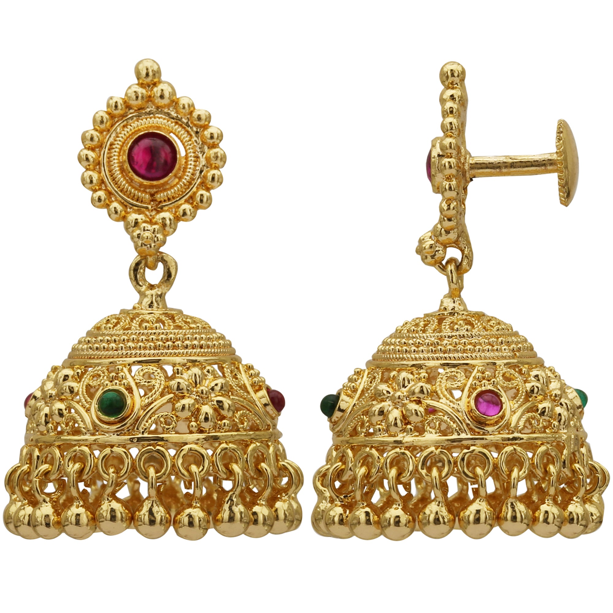 Gold Plated Jhumka Online