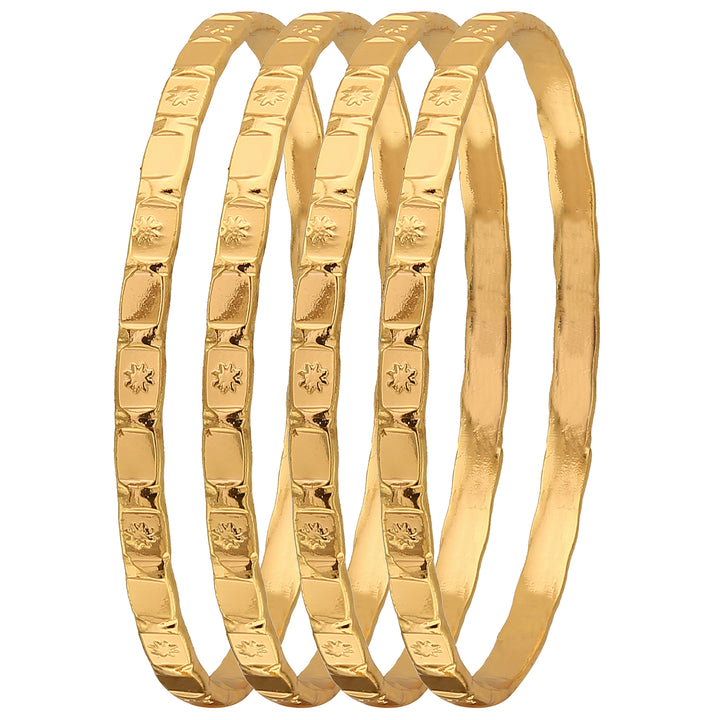 Gold Tone Bangles