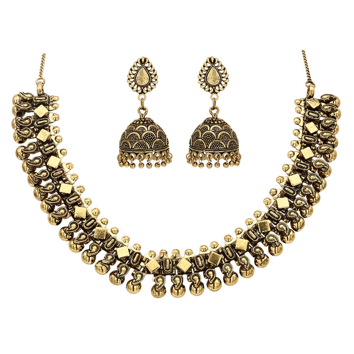 necklace set with nose ring