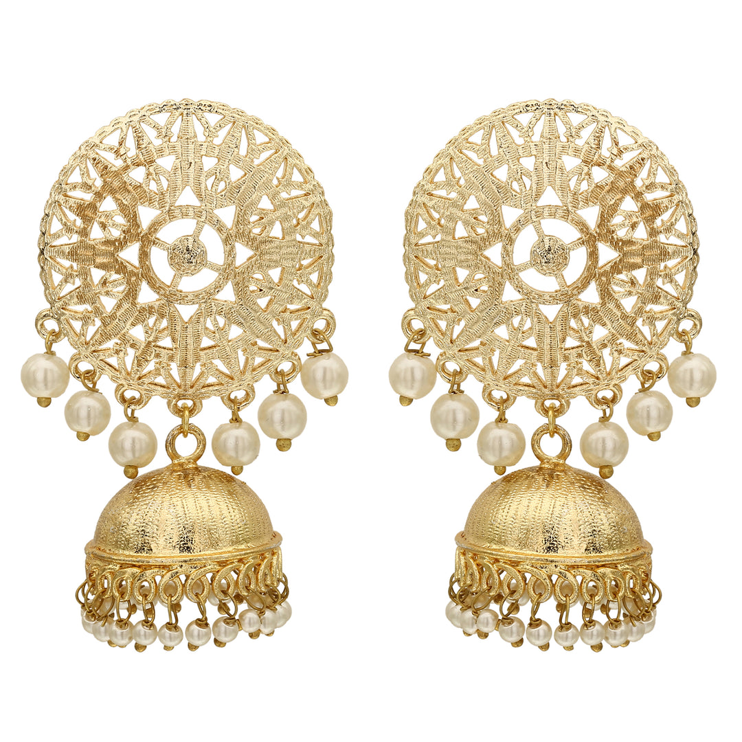 Sasitrends Latest And Trendy Pearl Jhumki/Jhumka Earrings For Women And Girls (Big) - Sasitrends