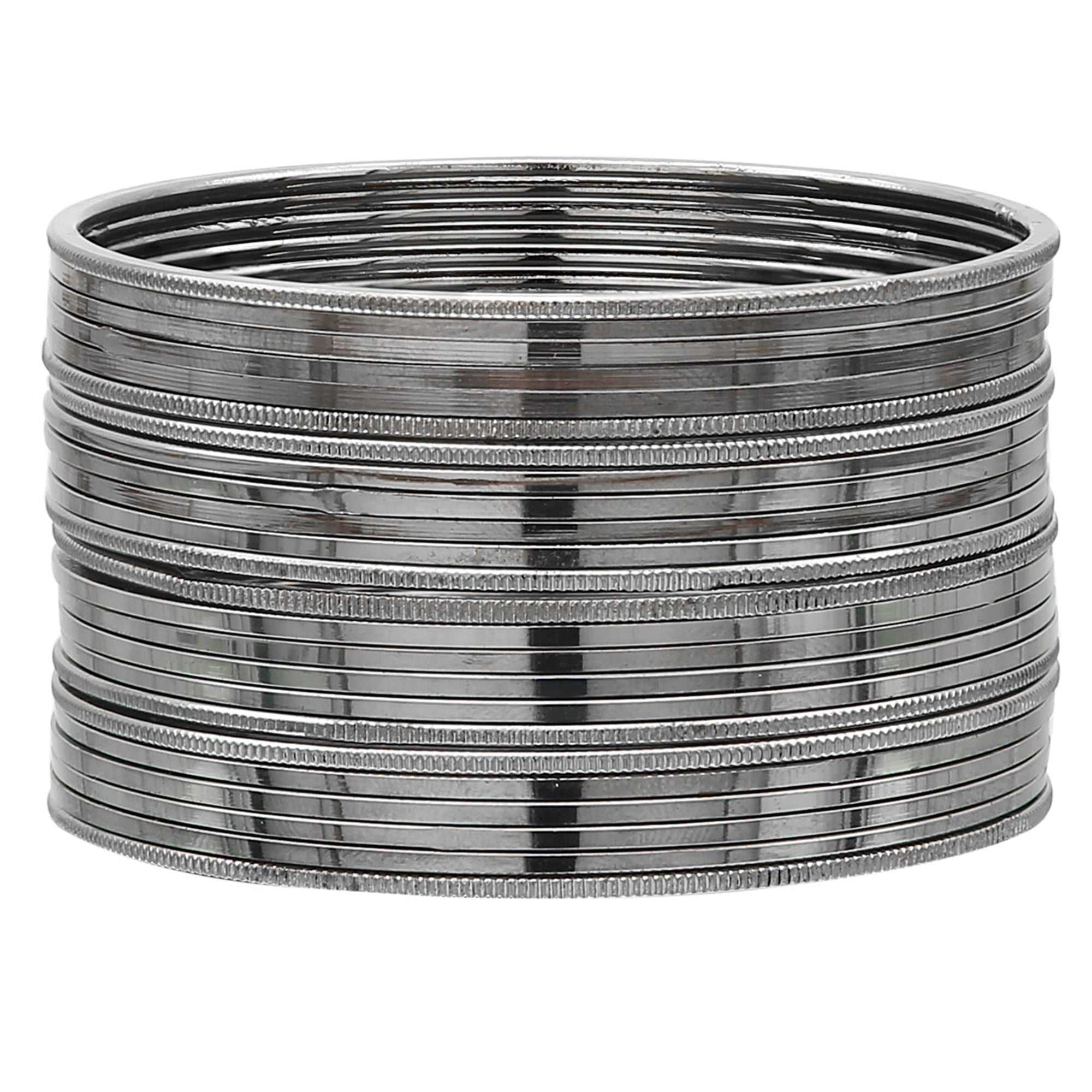 Plain Oxidized German Silver Bangles Online - Sasitrends - Sasitrends