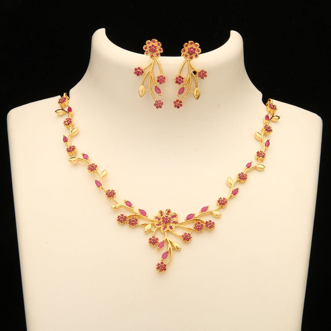 AD CZ Necklace