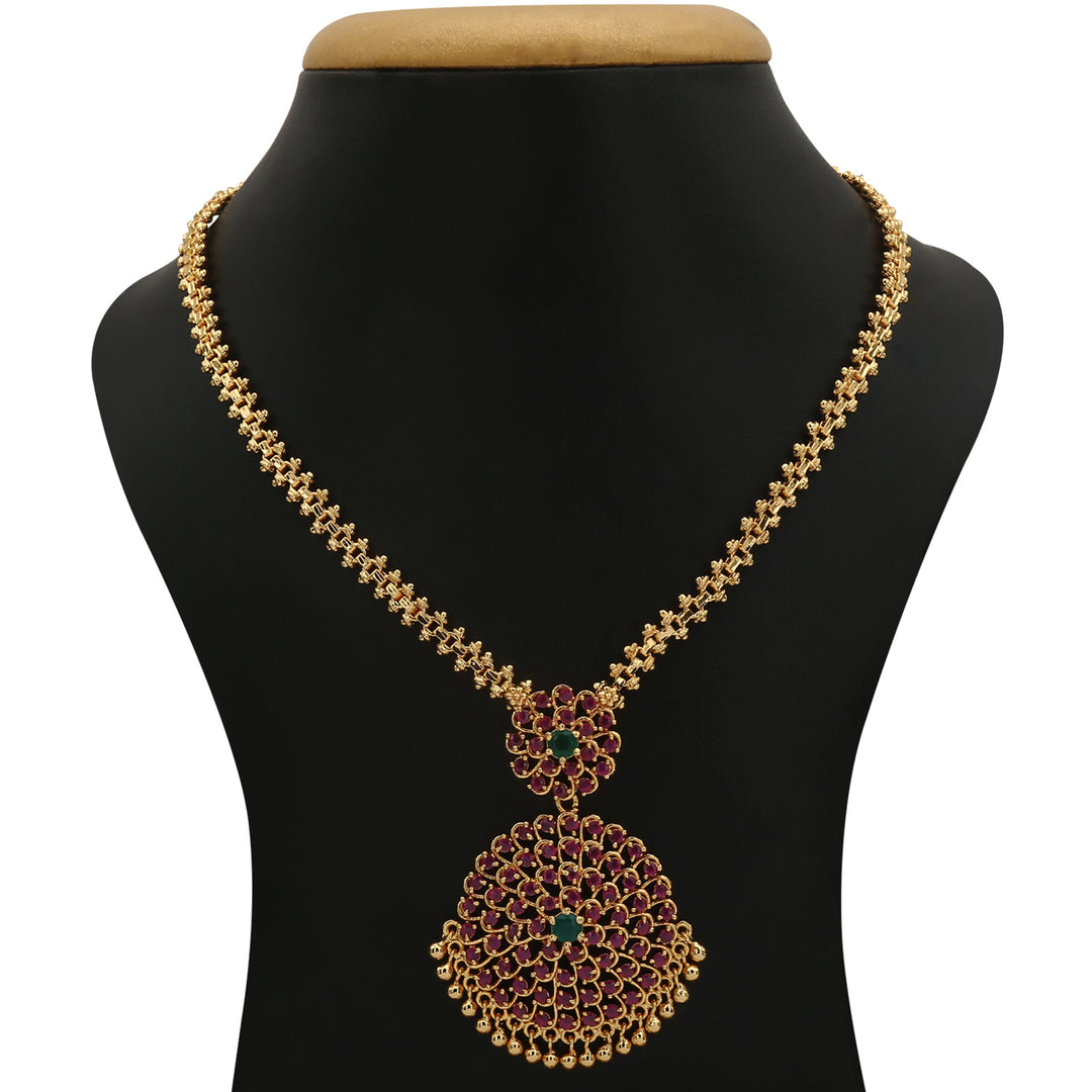 gold plated necklace