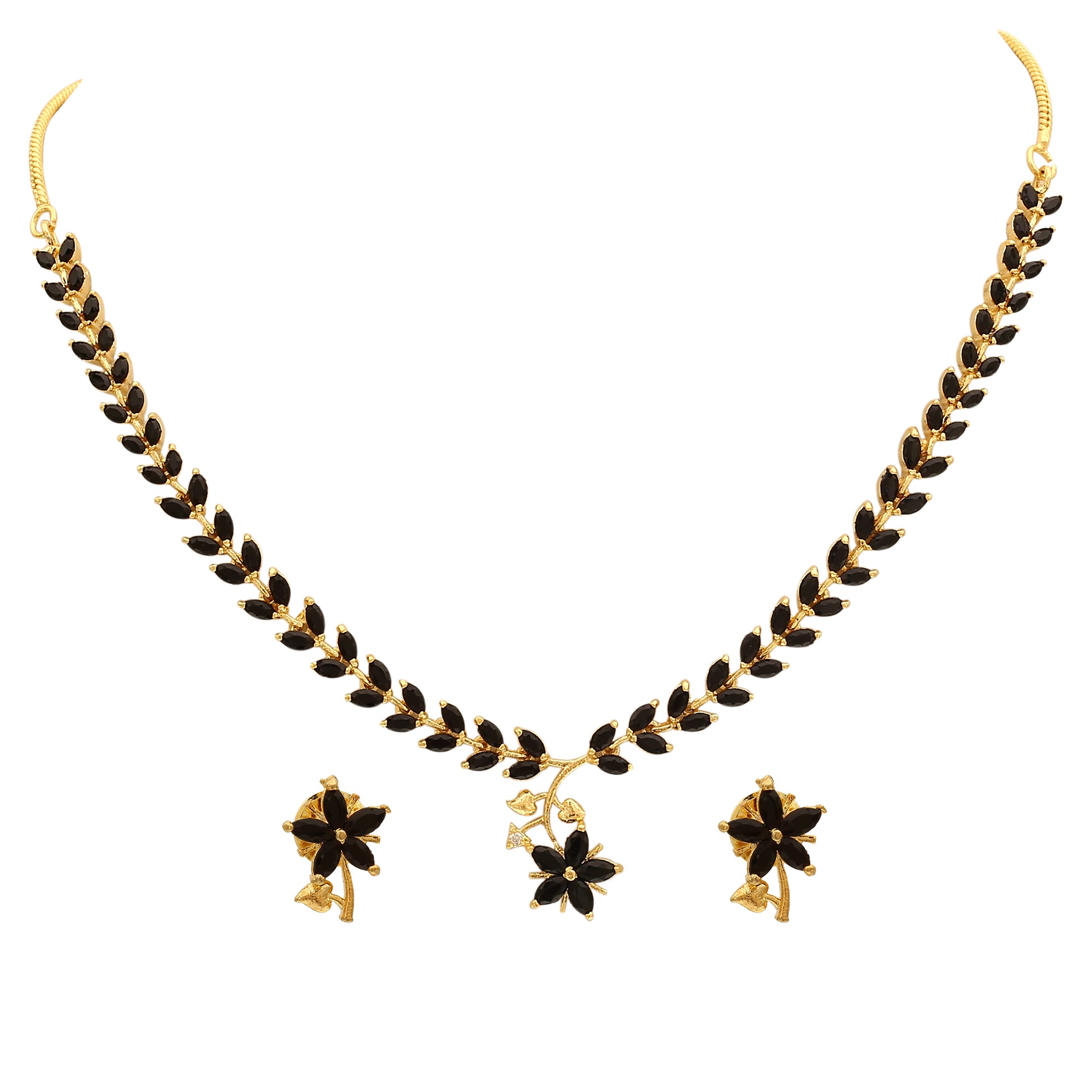 AD CZ Choker Necklace