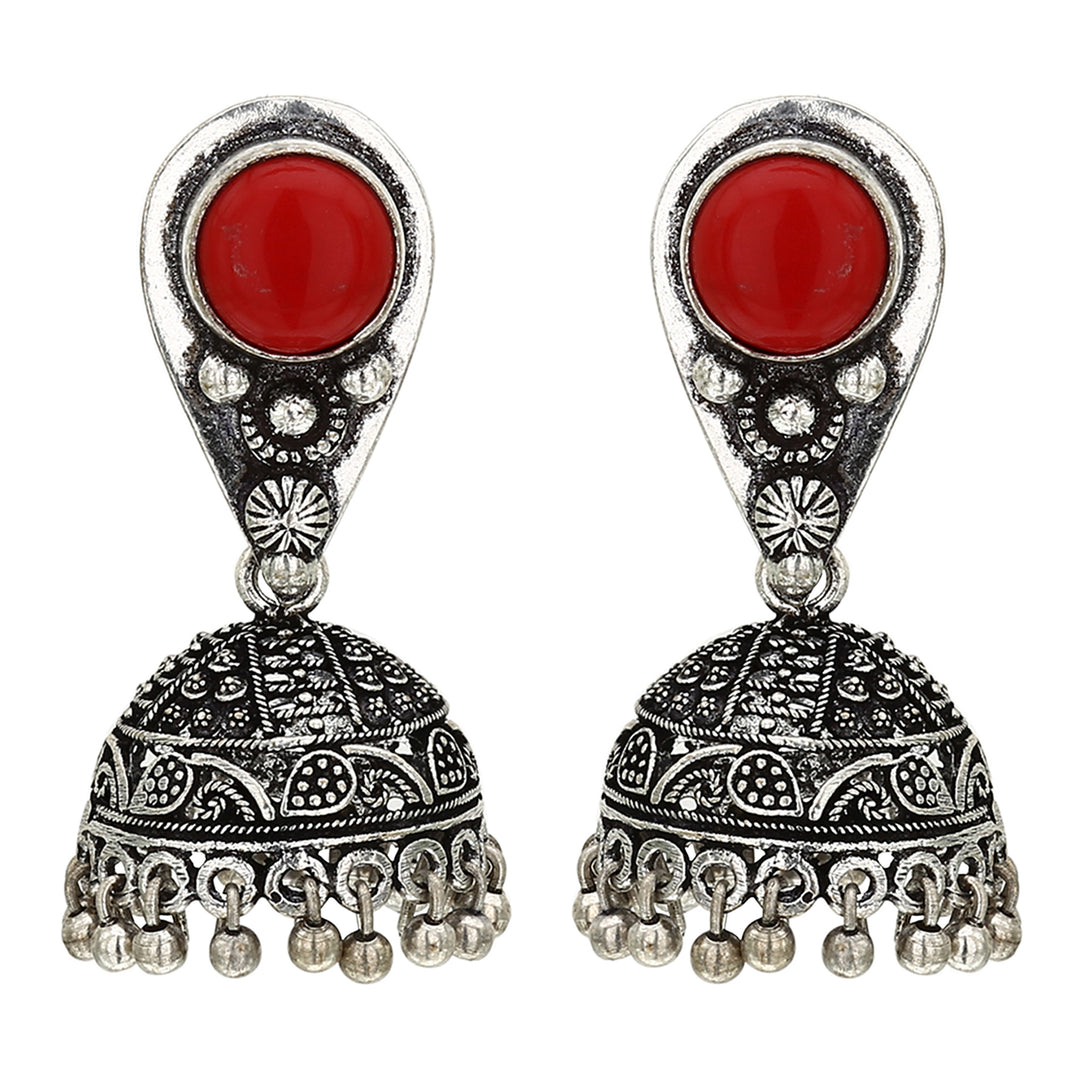 German Silver Jhumkas