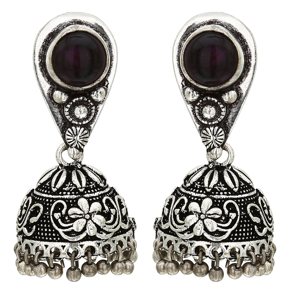 German Silver Jhumkas