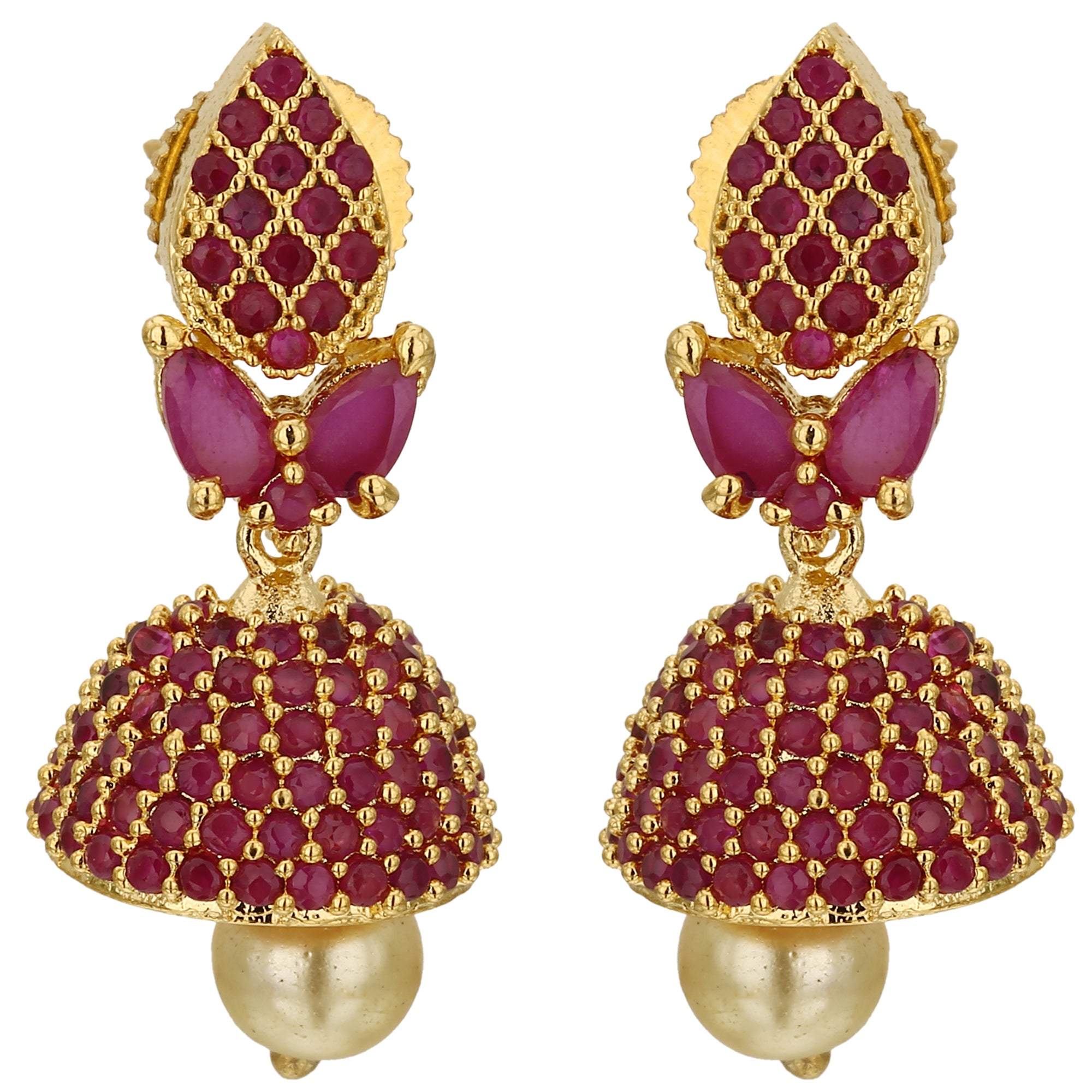 American Diamond Jhumka