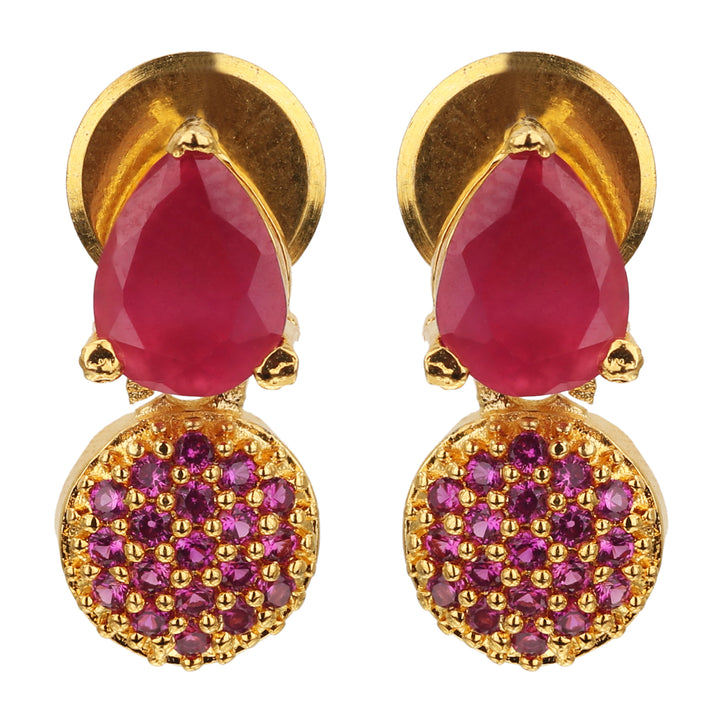 AD Stone Earrings