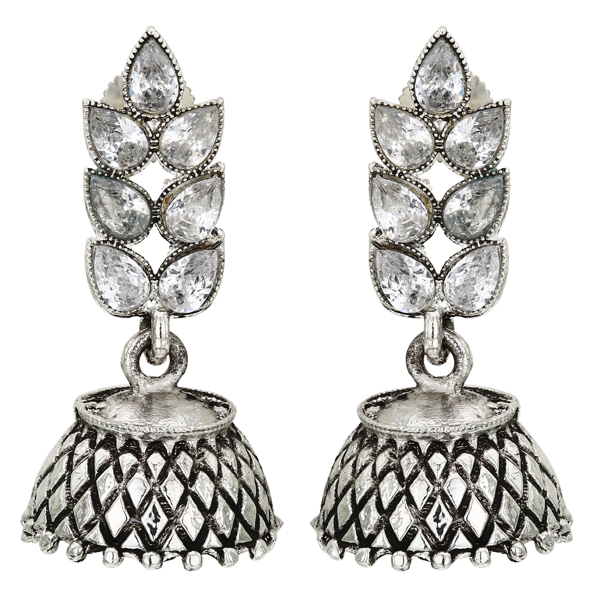 German Silver Earrings Online