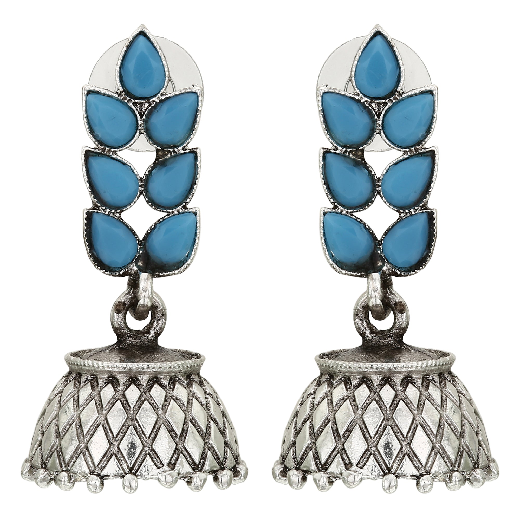 German Silver Earrings Online