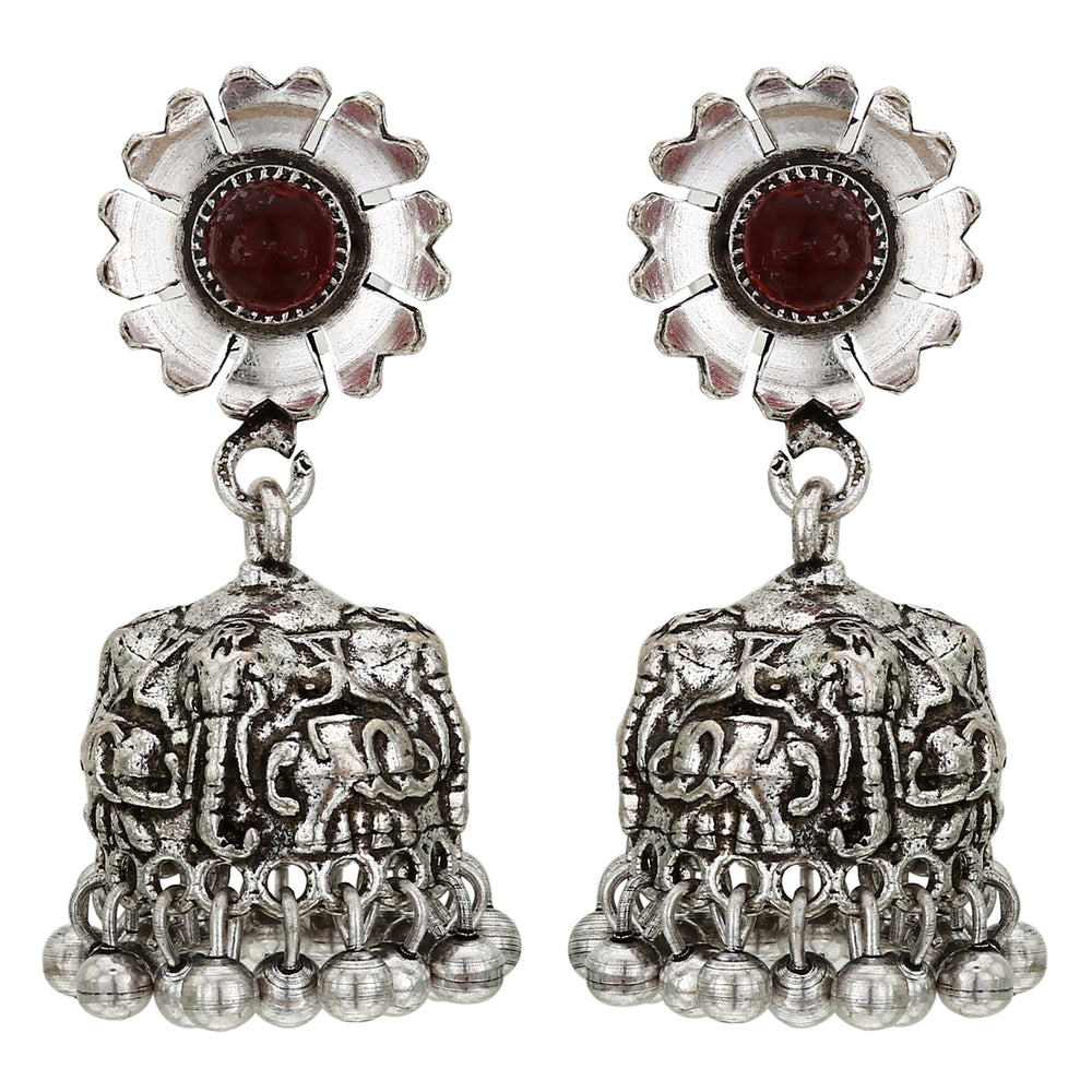 German Silver Designer Jumkas