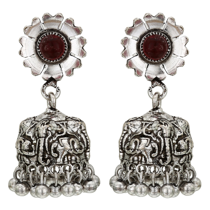 German Silver Designer Jumkas