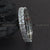 Stunning Rhodium Silver Plated Bangles with American Diamond Stones