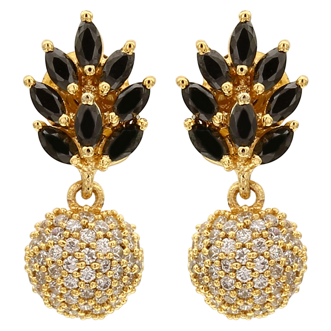 AD Stone Jhumkas