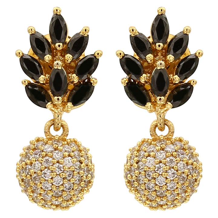 AD Stone Jhumkas